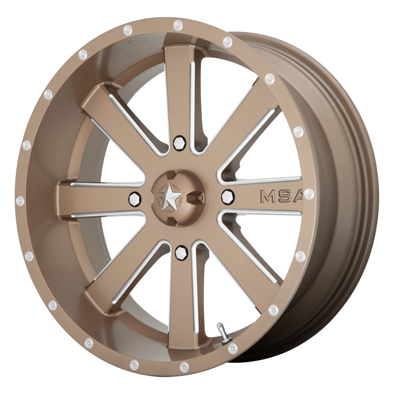 MSA Offroad Wheels M34 FLASH N2 BRONZE MILLED