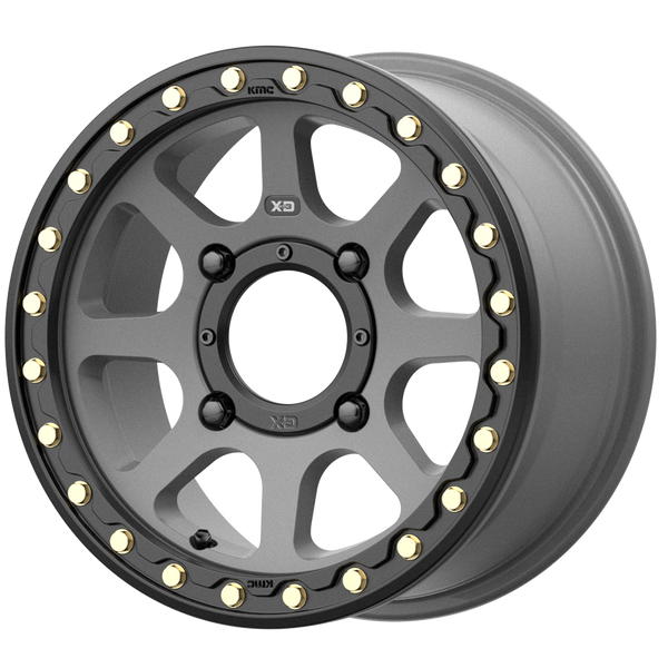 XD Powersports XS234 ADDICT 2 BEADLOCK BW SATIN GRAY