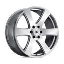 Black Rhino HAKA N2 SILVER W/ MACHINE FACE