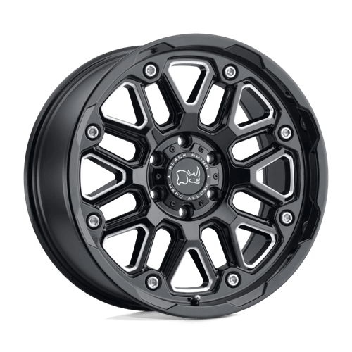 Black Rhino HOLLISTER N2 GLOSS BLACK W/ MILLED SPOKES