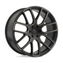 Black Rhino KUNENE N2 MATTE BLACK W/ DARK TINT MILLED SPOKES