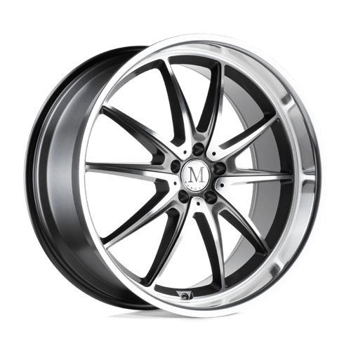 Mandrus ARGENT BW GLOSS GUNMETAL W/ MIRROR CUT FACE
