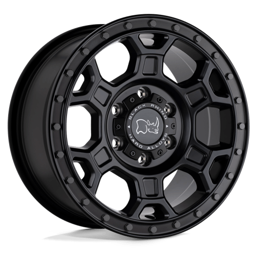 Black Rhino MIDHILL N2 MATTE BLACK W/ GUNMETAL BOLTS
