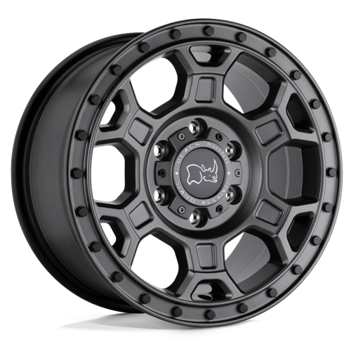 Black Rhino MIDHILL N2 MATTE GUNMETAL W/ BLACK BOLTS