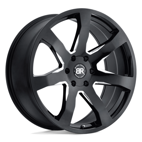 Black Rhino MOZAMBIQUE N2 GLOSS BLACK & MILLED
