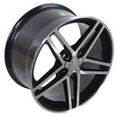 OE Wheels CV07A Machined Wheel Black Machined Wheel