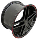 OE Wheels CV07A Black Wheel Black Wheel