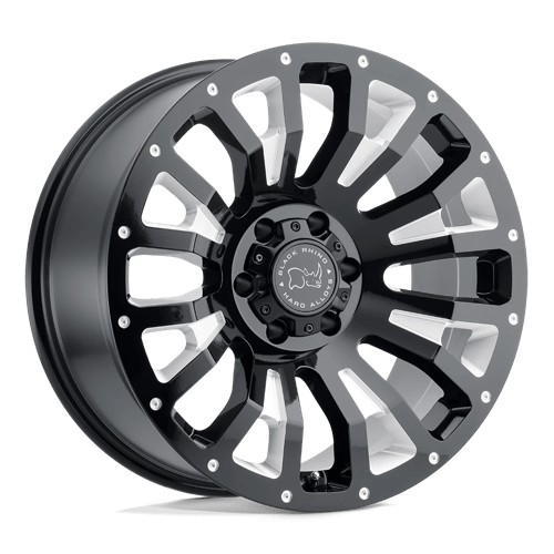 Black Rhino PINATUBO N2 GLOSS BLACK W/ MILLED INSIDE WINDOW
