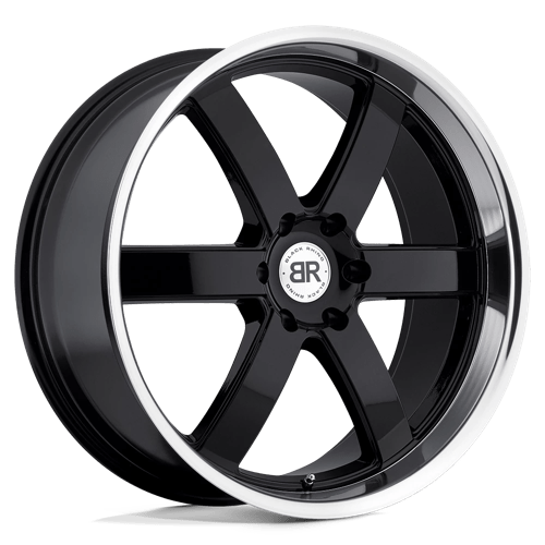 Black Rhino PONDORA BW GLOSS BLACK W/ MACHINE RING