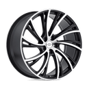 RedBourne NOBLE BW MATTE BLACK W/ MATTE MACHINED FACE