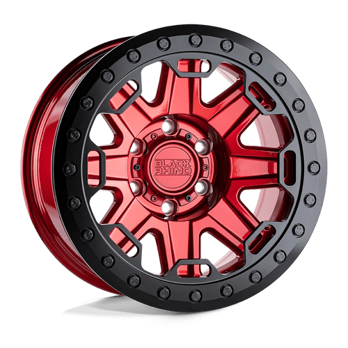 Black Rhino RIFT BEADLOCK BW CANDY RED W/ BLACK RING