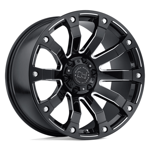 Black Rhino SELKIRK N2 GLOSS BLACK MILLED