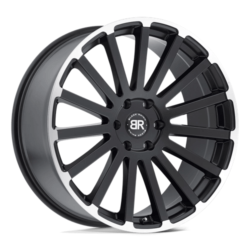 Black Rhino SPEAR N2 MATTE BLACK W/ MATTE MACHINED EDGE