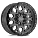 Black Rhino SPROCKET N2 MATTE GUNMETAL W/ BLACK RING