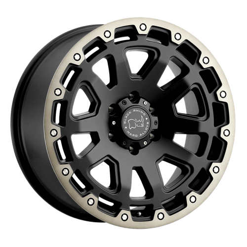 Black Rhino RAZORBACK N2 MATTE BLACK W/ MACHINED DARK TINT LIP