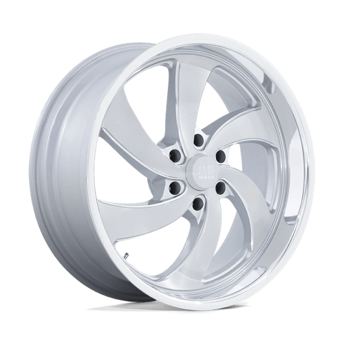 US Mag 1PC U134 DESPERADO NW SILVER BRUSHED FACE MILLED DIAMOND CUT LIP